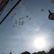 Знамя Мира развивается над Владивостоком