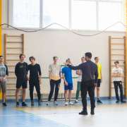 Ученики МЛШ побеждают в футболе и баскетболе