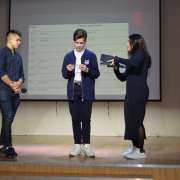 Неделя науки, день первый: криптовалюты, защита исследовательских проектов, геометрические замки 