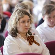 Поздравление директора Международной лингвистической школы с Днем Победы 