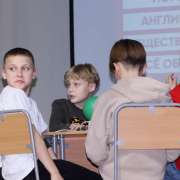 Ученики 6 и 7 классов Международной лингвистической школы прокачали свои знания в интеллектуальной игре «Game club»