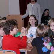 Ученики 6 и 7 классов Международной лингвистической школы прокачали свои знания в интеллектуальной игре «Game club»