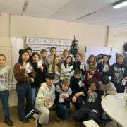 Ученики 7м1 класса Международной лингвистической школы узнали, где создаются самые популярные носки в Приморье 