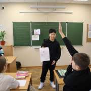 «Заруби себе на носу»: в 6м1 классе МЛШ прошел творческий урок по теме «Лексикология. Фразеологизмы» 