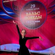 Ученица 1м1 класса МЛШ София Иогансен заняла почетные 4 и 5 места на 29 кубке ЦСКА «Вальс Победы» в Москве